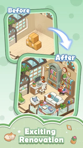 I-download ang Cozy Room: Home Design Game – Relaxing na Laro - Screenshot 8