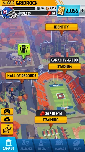 I-download ang Rival Stars College Football – Bumuo ng Team Ngayon - Screenshot 3