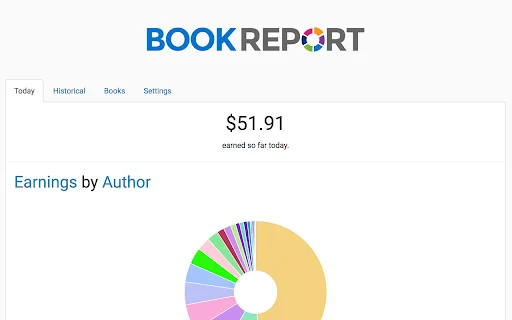 I-download ang Book Report – Mahusay na Sales Tracker para sa Authors - Screenshot 1
