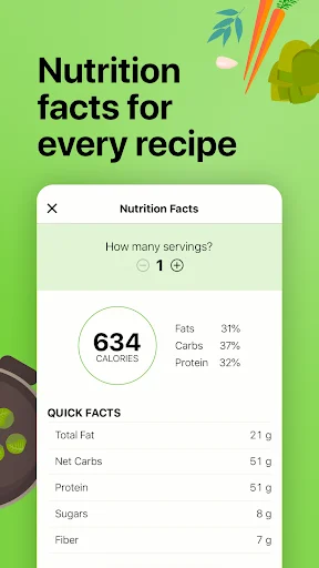 I-download ang Mealime: Meal Plans at Healthy Recipes – Libreng App - Screenshot 7