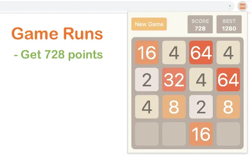I-download ang 2048 Game Extension – Libre at Masayang Laro - Screenshot 2