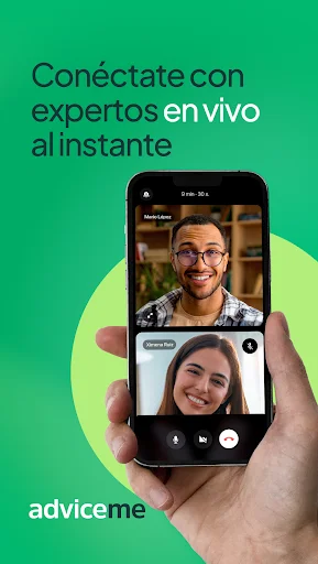 I-download ang Adviceme: Video Call Konsultasyon sa mga Eksperto - Screenshot 1