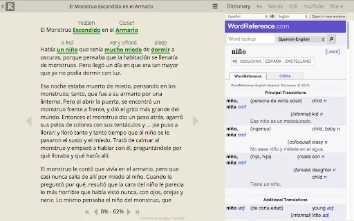 Readlang Web Reader: Matuto ng Wika Habang Nagba-browse Online - Screenshot 4