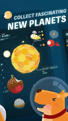 I-download ang Walkr: Fitness Space Adventure – Maglakad at Maglaro! - Screenshot 2