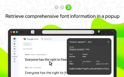 What Font – find font: Kilalanin ang Font sa Web nang Mabilis - Screenshot 3