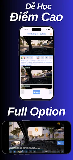 I-download ang Luyện thi mô phỏng 120 TH GPLX – Pagsasanay sa Pagmamaneho - Screenshot 10
