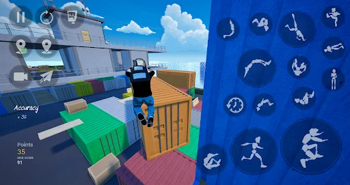 I-download ang Ragkour: The Parkour Game – Pinakamahusay na FreeRunning - Screenshot 4