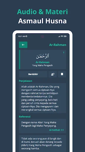 I-download ang Asmaul Husna – 99 na Pangalan ng Allah App - Screenshot 6