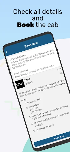 I-download ang Cab Compare: Taxi Fare Calculator App nang Libre - Screenshot 6
