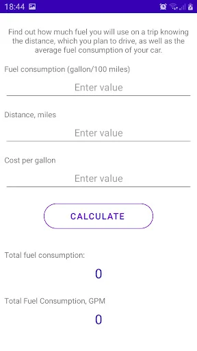 I-download ang Fuel Calculator App – Kalkulahin ang Distansya nang Libre - Screenshot 4
