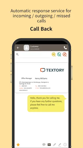 I-download ang TexTory CRM – Pamahalaan ang Iyong Calls at SMS - Screenshot 4
