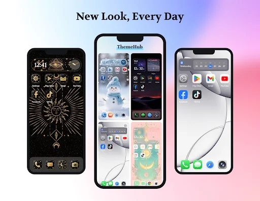 I-download ang ThemeHub – Gawing Unique at Smooth ang Iyong Screen - Screenshot 1