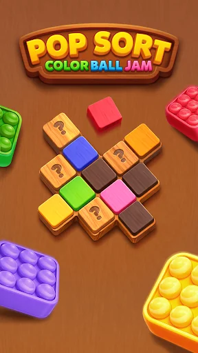 Download Pop Sort: Color Ball Jam APK – Laro ng Pagsasala ng Kulay - Screenshot 7