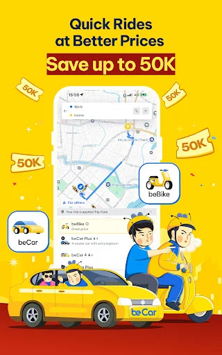 I-download ang be – Multi-Service Platform App para sa Mabilis na Ride - Screenshot 8