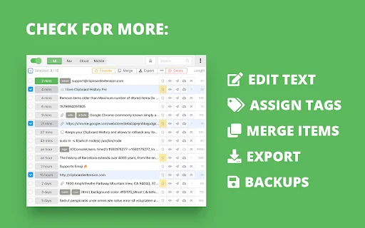 Clipboard Manager Pro: I-save at I-sync ang Iyong Copy History - Screenshot 5
