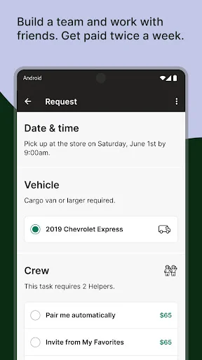 I-download ang Taskrabbit Helper App – Kumita ng Extra sa Delivery - Screenshot 4