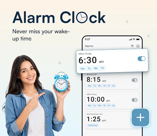 I-download ang Clock Alarm – Gising sa Tamang Oras nang Libre - Screenshot 1