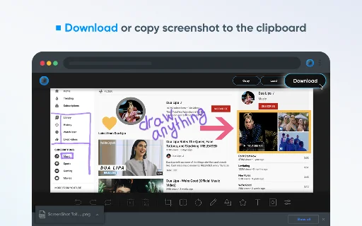Screenshot Tool – Screen Capture at Editor para sa Chrome - Screenshot 4