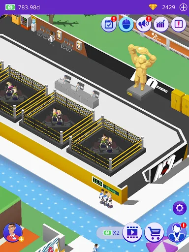 I-download ang Idle GYM Sports – Pinakamahusay na Gym Simulator - Screenshot 13