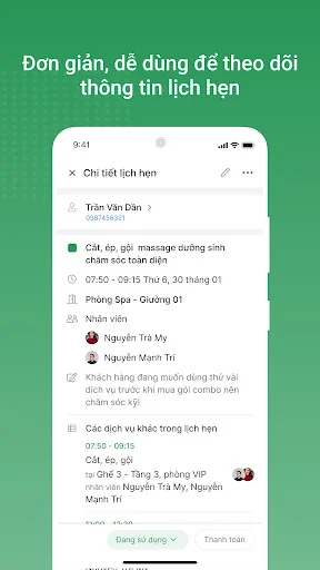 I-download ang KiotViet Salon App – Pamahalaan ang Appointments - Screenshot 7