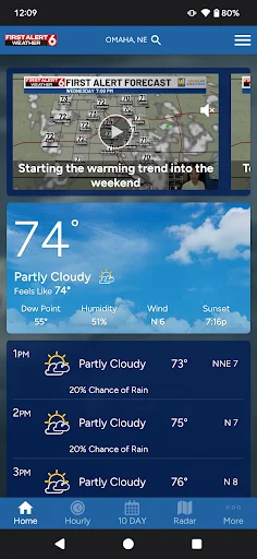 I-download ang First Alert 6 Weather – Pinakabagong Update Libre - Screenshot 1
