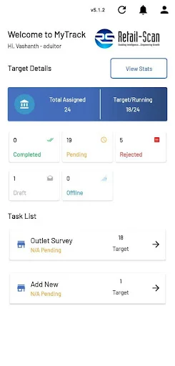 I-download ang MyTrack by RetailScan – Pinakamahusay na Data Collection App - Screenshot 4