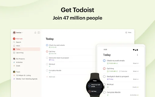 Todoist for Gmail: I-download ang Pinakamahusay na Task Manager - Screenshot 3