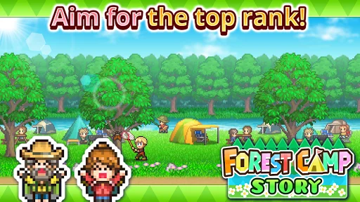 I-download ang Forest Camp Story – Pixel Art Sim Game Libre - Screenshot 3