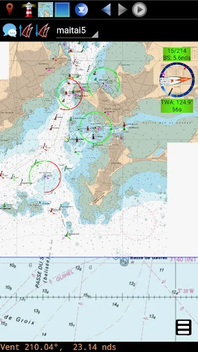 I-download ang qtVlm Navigation and Routing – Gabay sa Paglayag - Screenshot 4