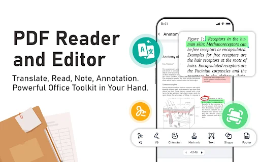 PDF Reader – Translate & Edit: Pinakamabilis na PDF Tool - Screenshot 19