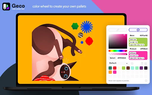 I-download ang Geco Color Picker – Pinakamahusay na Eyedropper Tool - Screenshot 2