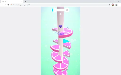 I-download ang Helix Fruit Jump Arcade Game – Masayang Laro - Screenshot 1
