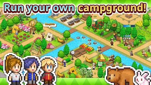 I-download ang Forest Camp Story – Pixel Art Sim Game Libre - Screenshot 9