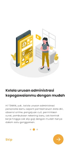 I-download ang T3MAN Karyawan – Pamamahala ng Empleyado App - Screenshot 2