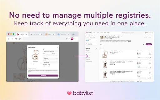 I-download ang Add to Babylist Button: Madaling Registry Online - Screenshot 3