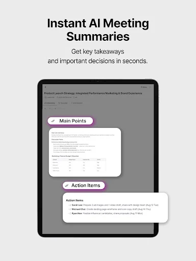 I-download ang Knoi – AI Meeting Notes – Awtomatikong Transkripsyon - Screenshot 11