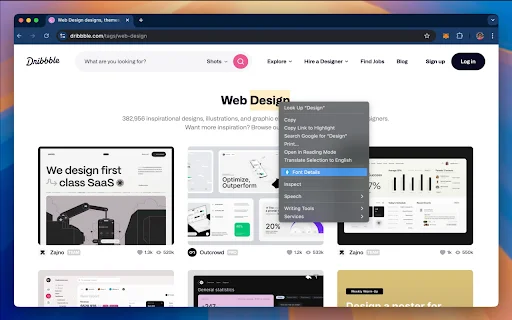 I-download ang Font Picker – Mabilis na Pag-detect ng Font Libre - Screenshot 3