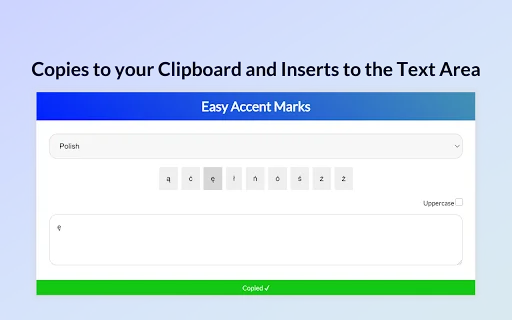 I-download ang Easy Accent Marks – Pinakamadaling Paraan sa Pagsulat - Screenshot 3