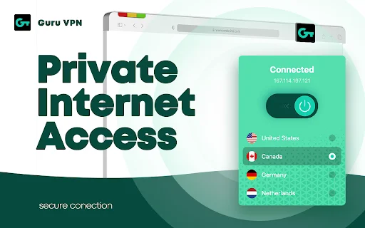 I-download ang Free VPN Guru para sa Mabilis at Ligtas na Browsing - Screenshot 1