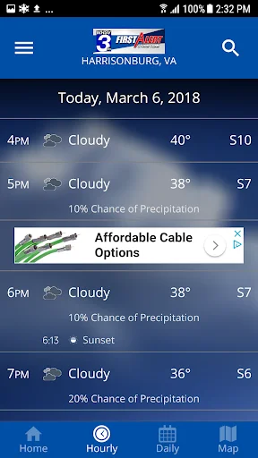 I-download ang WHSV-TV3 Weather – Tumpak na Taya ng Panahon - Screenshot 2