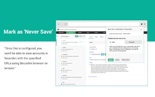 I-download ang Securden: Pinakaligtas na Password Manager para sa Teams - Screenshot 3