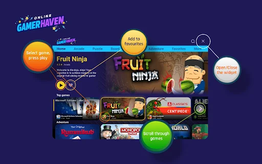 Online Gamer Haven: Maglaro ng Libo-libong Libreng Online Games - Screenshot 3