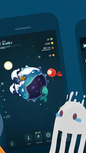 I-download ang Walkr: Fitness Space Adventure – Maglakad at Maglaro! - Screenshot 5