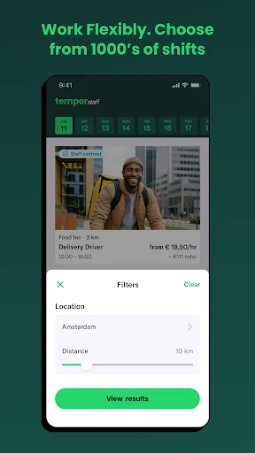 I-download ang Temper Staff – Flexible na Trabaho at Seguridad - Screenshot 2