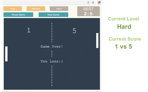 Table Tennis Extension: Maglaro ng Classic Arcade Game sa Chrome - Screenshot 4
