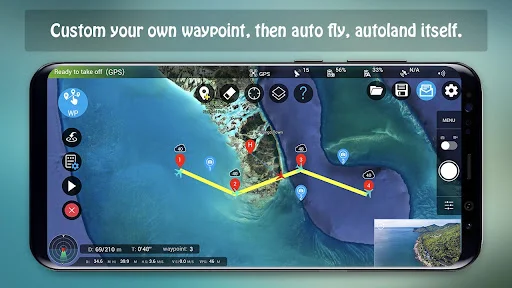 I-download ang Rainbow para sa DJI Mini3/Mini4 – Waypoint Flight - Screenshot 3
