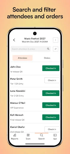 I-download ang Humanitix for Hosts – Mabilis na Event Check-in - Screenshot 5