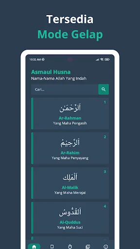 I-download ang Asmaul Husna – 99 na Pangalan ng Allah App - Screenshot 5