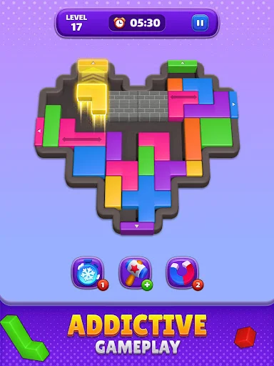 I-download ang Block Slider: Color Jam – Hamong Puzzle na Nakakaaliw - Screenshot 9