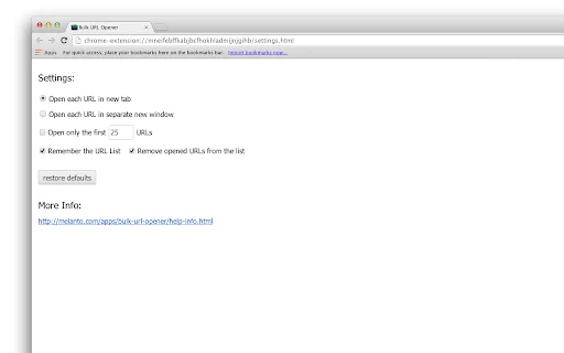 Bulk URL Opener: Buksan ang Maramihang Link sa Isang Click - Screenshot 2